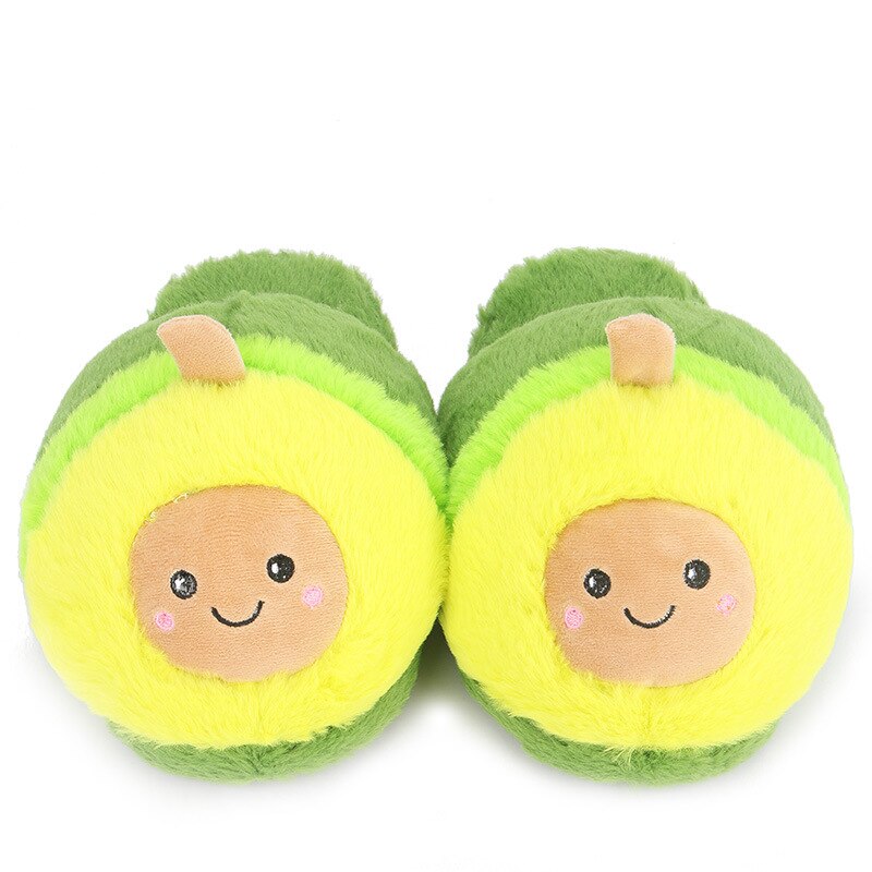 Avocado Plush Slippers