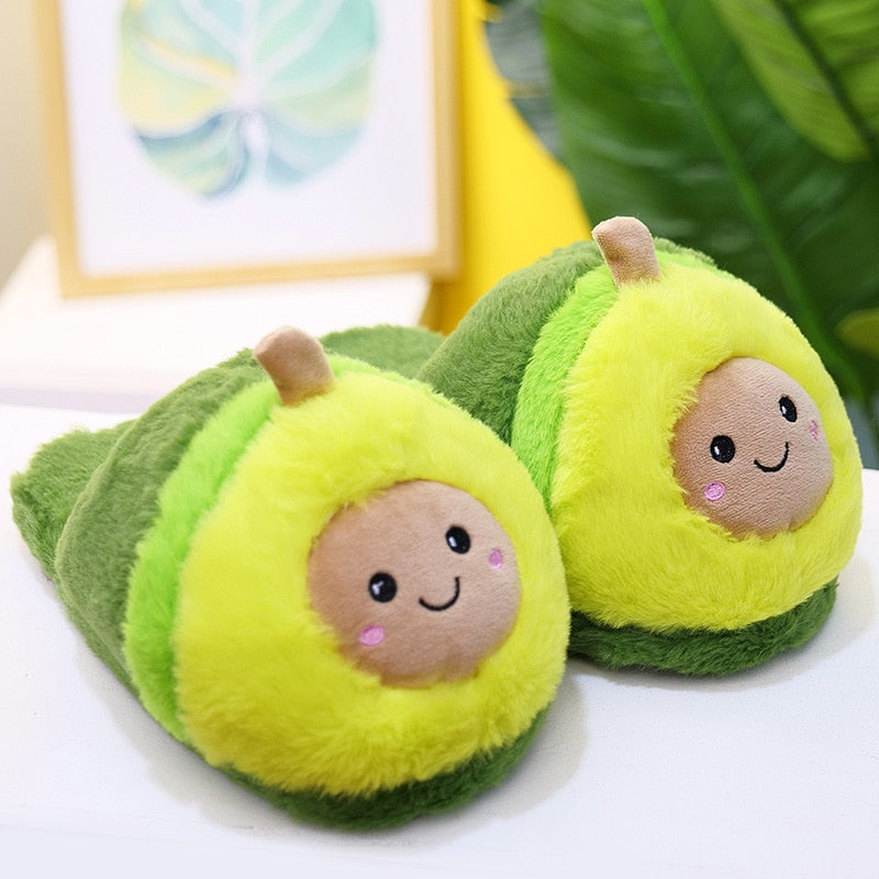 Avocado Plush Slippers