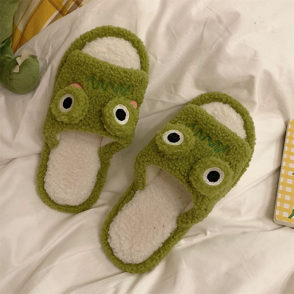 Happy Frog Slippers
