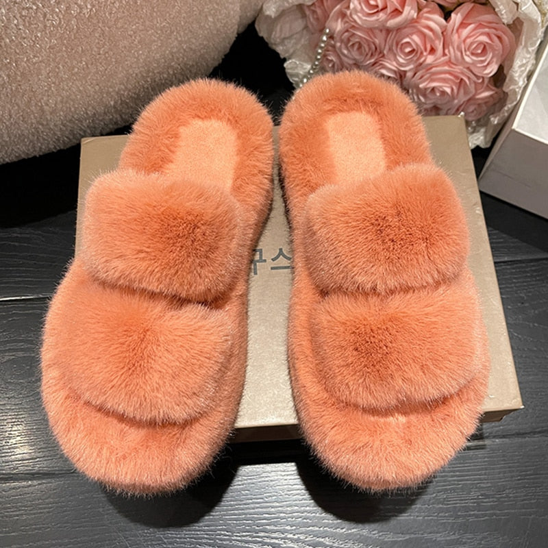 The Fluffy Fur Slippers